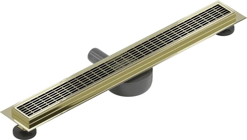 Mexen Flat 360° M33 odpływ liniowy obrotowy 60 cm, złoty - 1533060-40