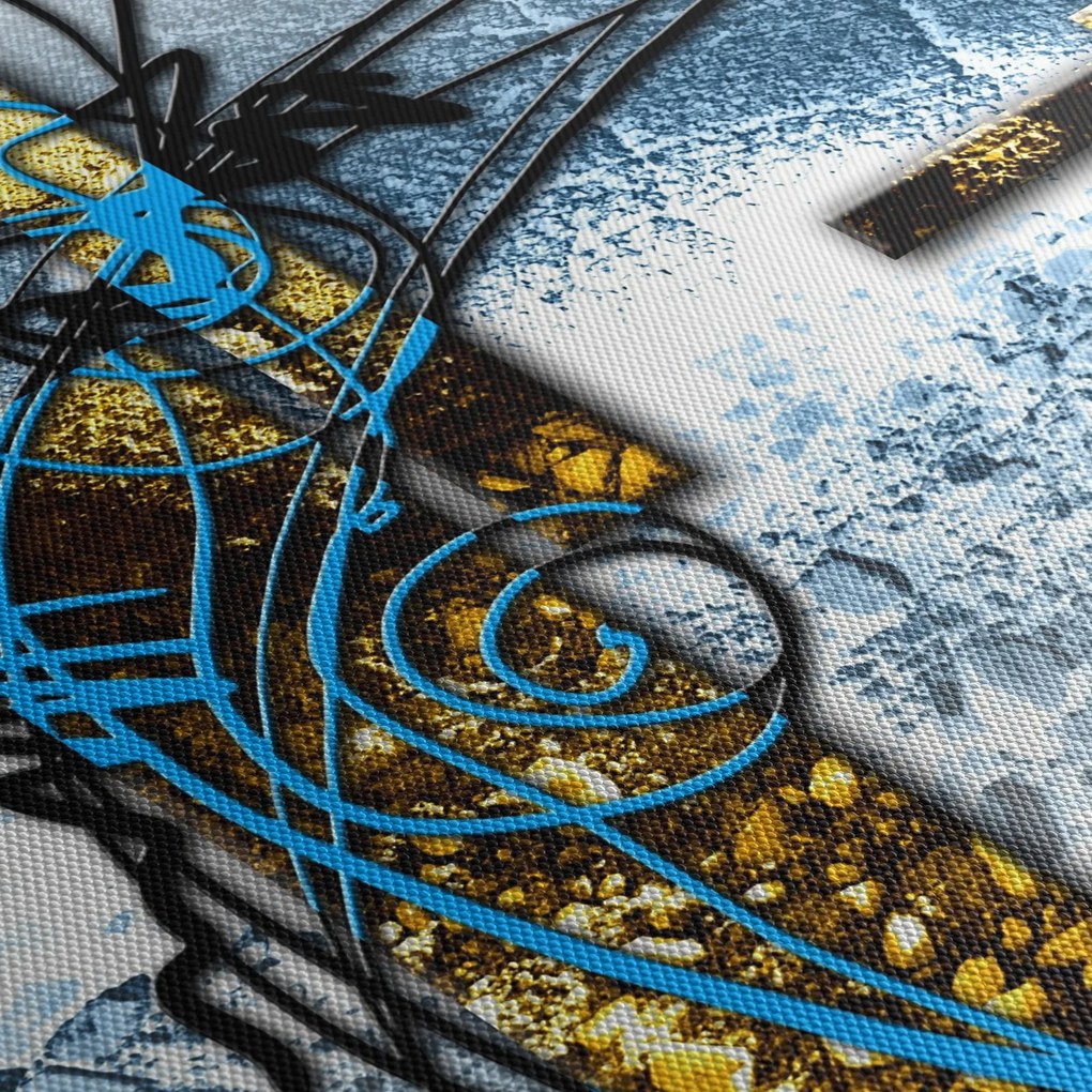 Abstrakcyjny obraz (70x50 cm)