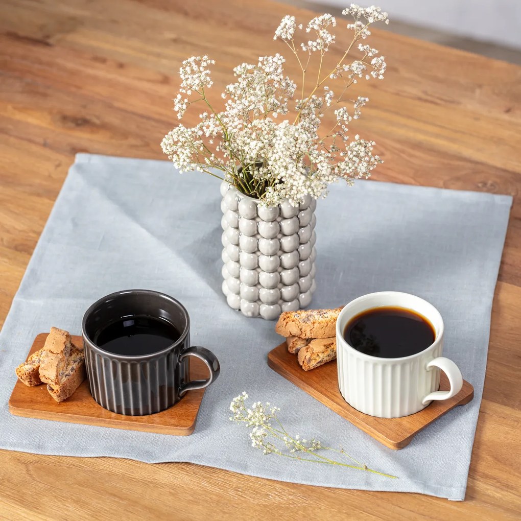 Zestaw filiżanek Giorno Duo 250ml black