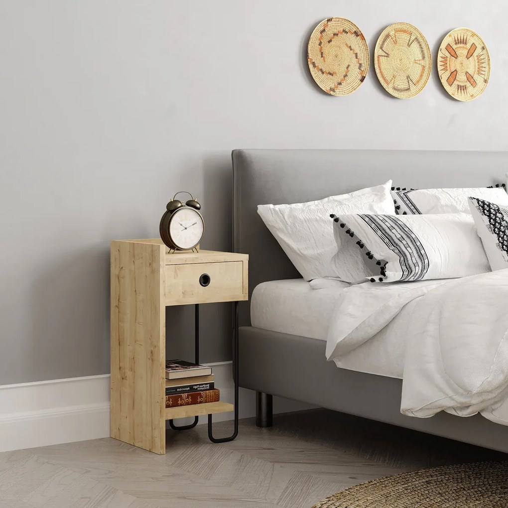 Stolik nocny Sirius Left Oak 2