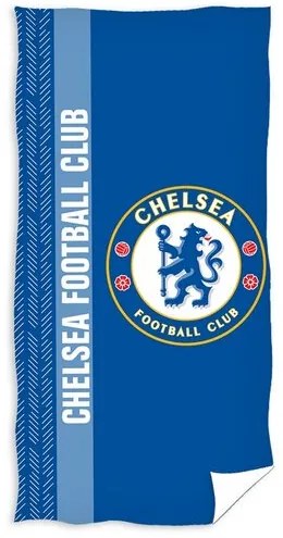 Ręcznik piłkarski FC Chelsea Blazon, 70 x 140 cm