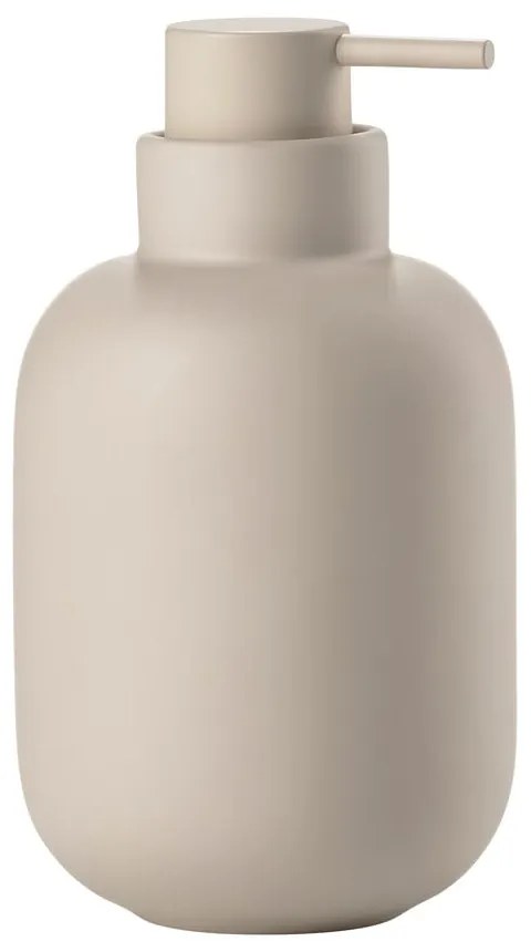 Beżowy kamionkowy dozownik do mydła 300 ml Sensu – Zone