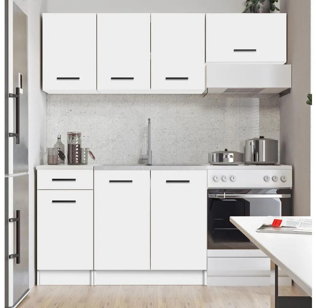 Zestaw kuchenny ARLEN 180 cm biały