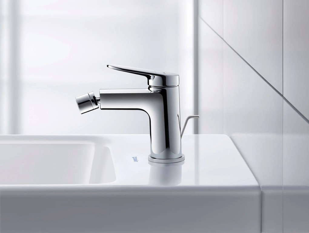 Jednouchwytowa bateria bidetowa Duravit Wave