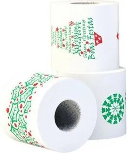 Renova 3-warstwowy papier toaletowy Edycja świąteczna, 4 szt.
