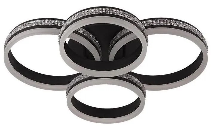 Ściemnialny natynkowy żyrandol LED 150W/230V 3000-6500K + pilot zdalnego sterowania