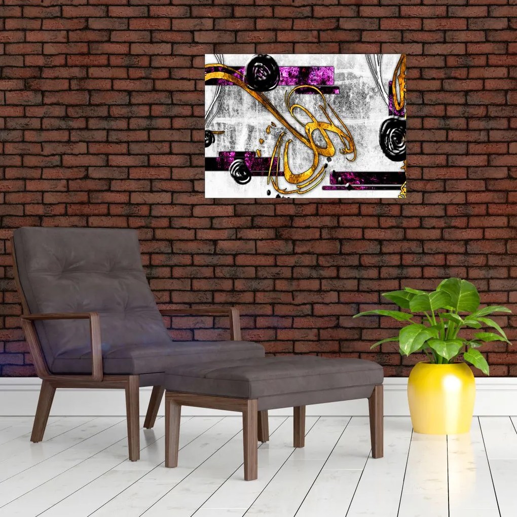 Obraz abstrakcji (70x50 cm)