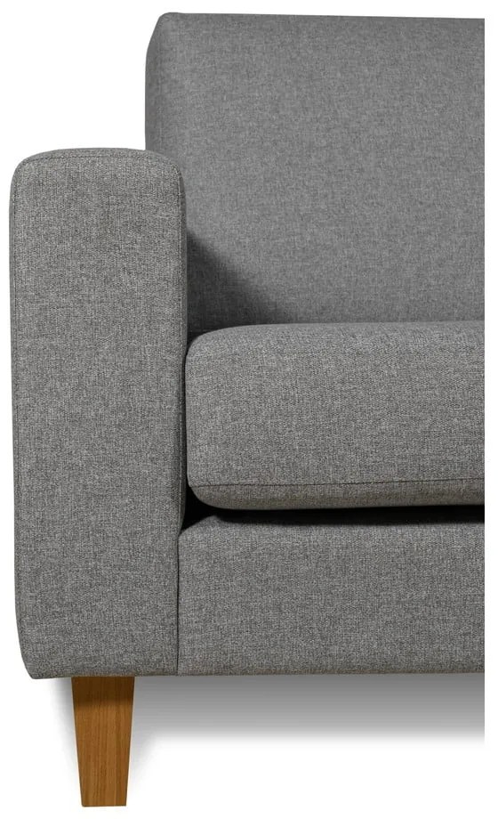 Jasnoszara sofa 217 cm Focus – Scandic