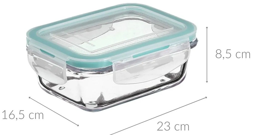 Pojemnik na żywność z hermetycznym zamknięciem, 1730 ml, CLIP