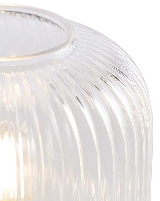 Lampa stołowa art deco mosiądz - Karel ArtDeco Oswietlenie wewnetrzne