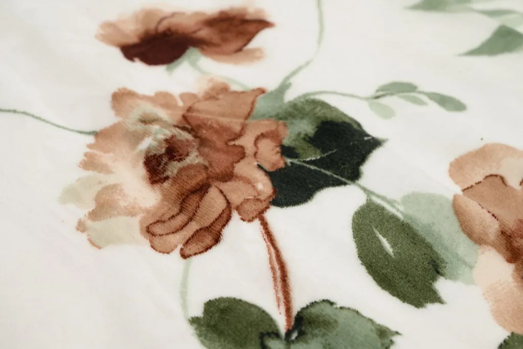 PrzytulneMieszkanie.pl PrzytulneMieszkanie.pl Dwustronna pościel DUO SENSE ROSALIA wzorzysta + poszewka na poduszkę 40x50 cm GRATIS Rozmiar pościeli: 70 x 90 cm | 140 x 200 cm