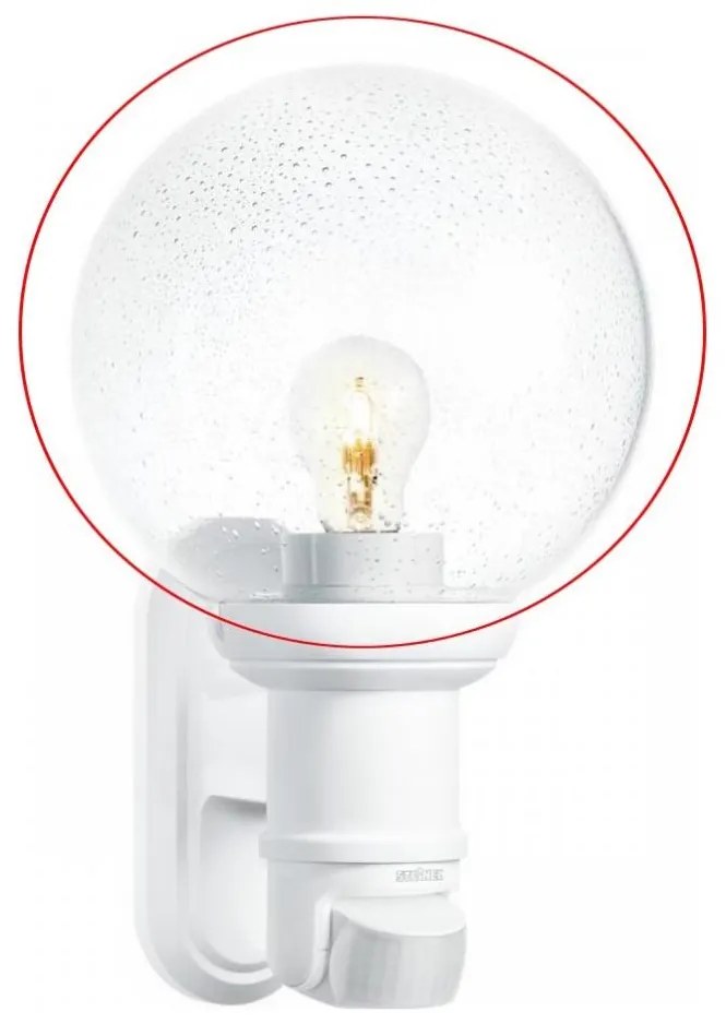 Steinel 1086417 - Szkło zapasowe do kinkietu L 70X/590/535/560/585