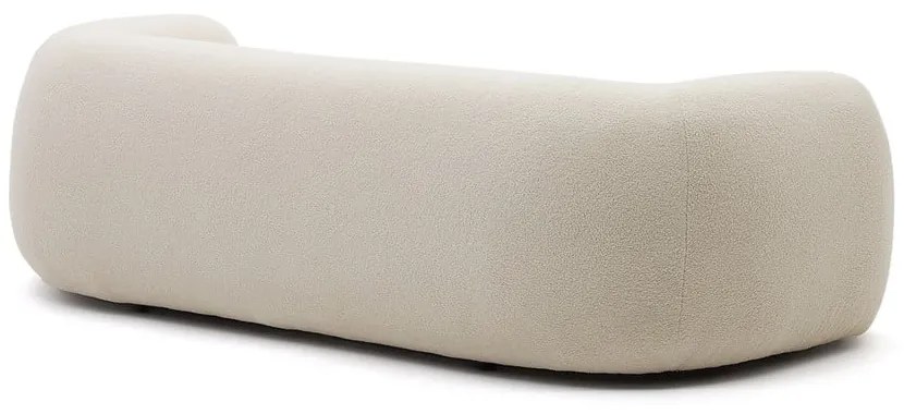 Kremowa sofa z materiału bouclé 246 cm Martina – Kave Home