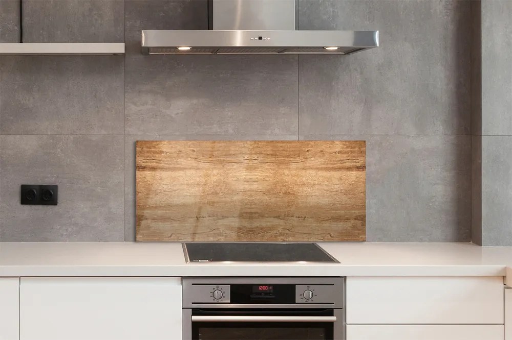 Szklany Panel Charakterystyczne Sęki Drewna