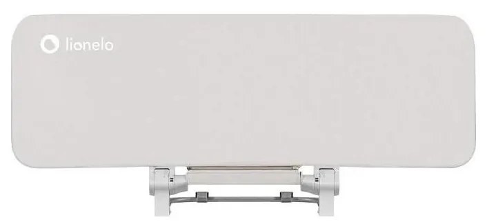 Lionelo - Barierka ochronna do łóżka LORA szara