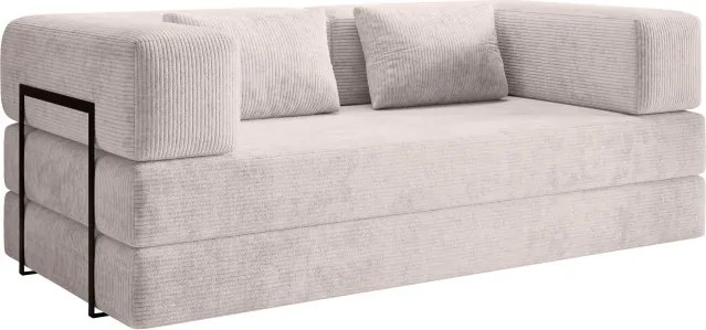 Nowoczesna sofo kanapa COZMO z funkcją spania w tkaninie POSO 100 DOMOHOME