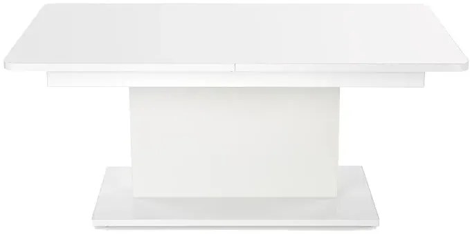 Biała regulowana ława N9-M50