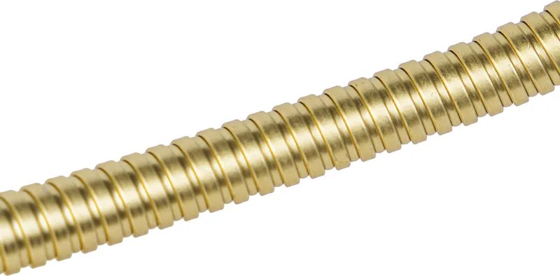 Złota lampa ścienna USB z białym kloszem - Brescia Combi