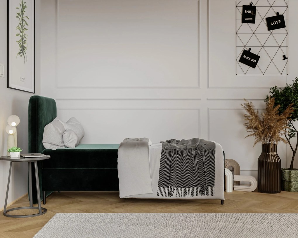 Łóżko dziecięco-młodzieżowe LAMA - 100x200