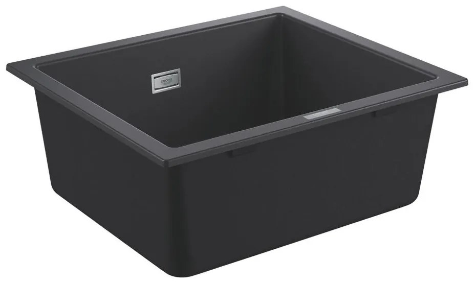 GROHE 31654AP0 - Zlewozmywak K700U 533 × 457 mm czarny granit/czarny