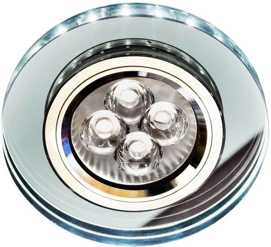 Biała oprawa stropowa z led typu oczko - Z020-Azaro