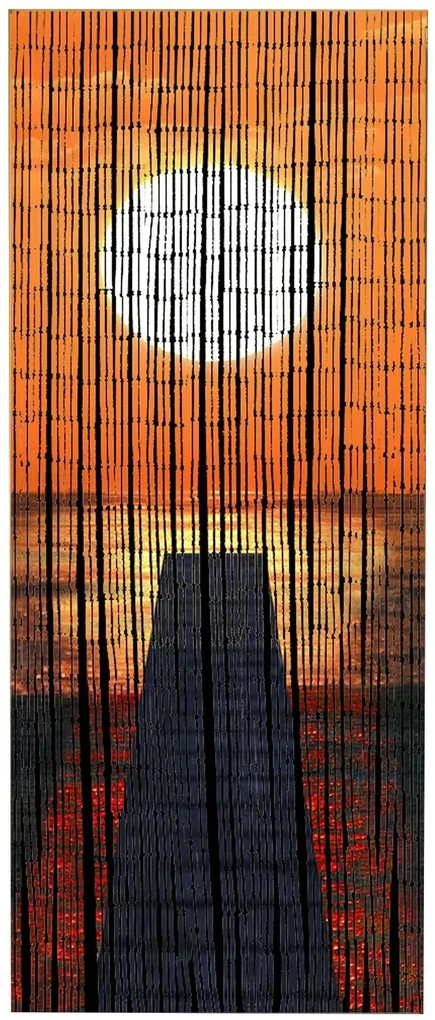 Zasłona bambusowa 90x200 cm