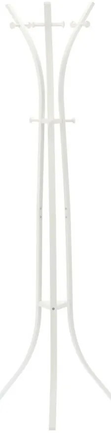 Aldotrade Wieszak stojący HEMDE 184 cm, biały