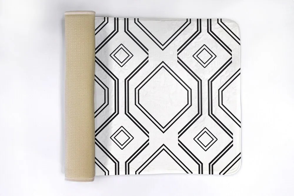 Dywanik do łazienki Dywanik do łazienki Wzory kwadratowe