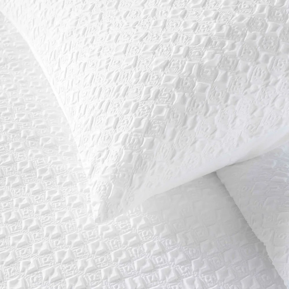 Biała pościel jednoosobowa z mikrowłókna 140x200 cm Litea – douceur d'intérieur
