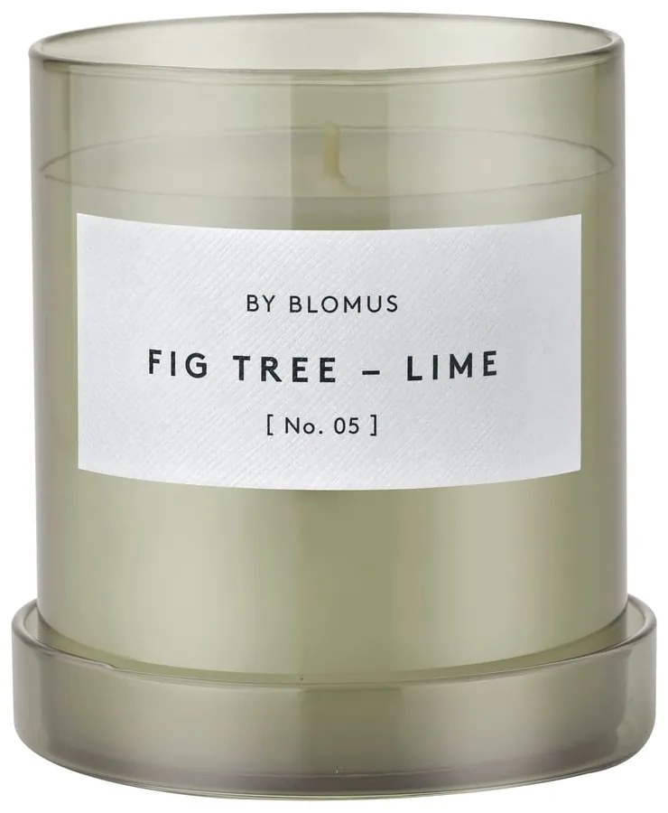 Zapachowa sojowa świeca czas palenia 45 h Valoa Fig Tree – Lime – Blomus
