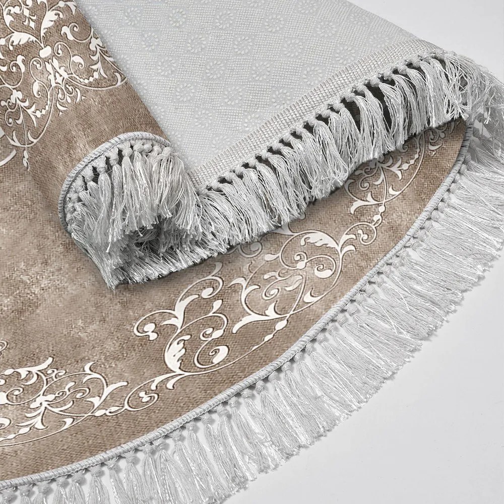 Szarobrązowe dywaniki łazienkowe zestaw 2 szt. 60x100 cm – Foutastic