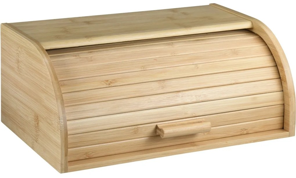 Kesper 58582 Chlebnik z rolowaną pokrywą bambus 40x 17 x 27 cm
