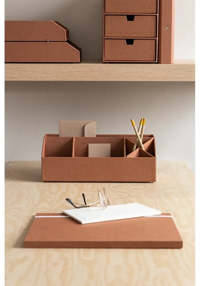 Kartonowy organizer na artykuły papiernicze Elisa Restore Paper Laminate – Bigso