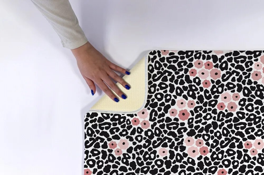 Dywanik łazienkowy antypoślizgowy Dywanik łazienkowy antypoślizgowy Abstrakcja Panterka