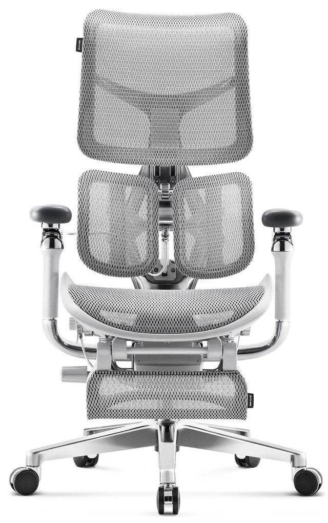 Fotel ergonomiczny szary V-Kinetic