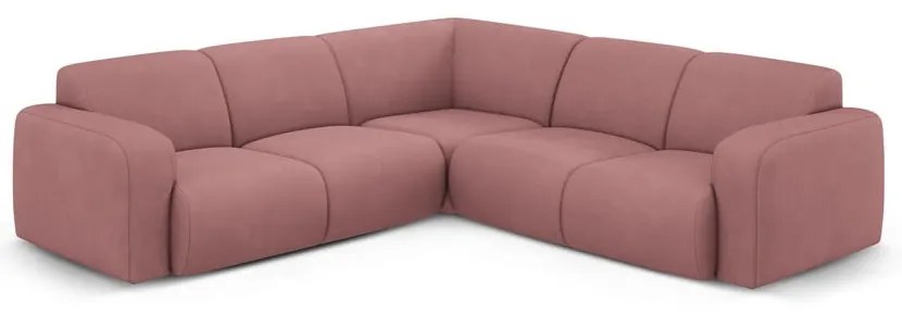 Różowy narożnik (strona zmienna/w kształcie litery L) Molino – Micadoni Home