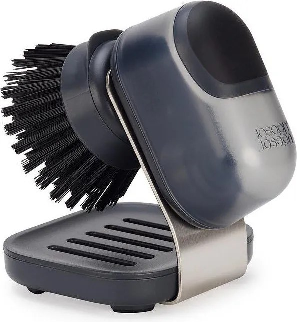 Szczotka do naczyń z pojemnikiem na płyn SinkTech – Joseph Joseph