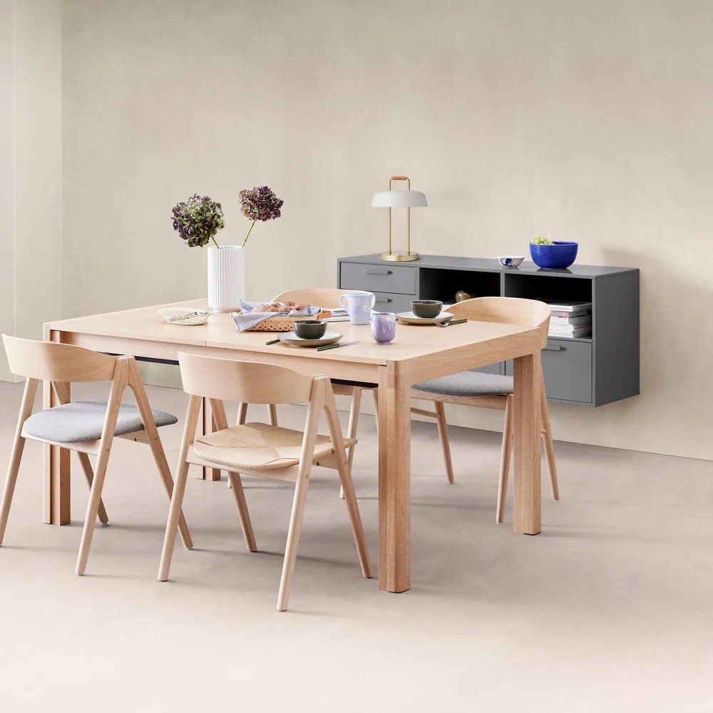 Rozkładany stół z blatem w dekorze dębu 96x160 cm Join by Hammel – Hammel Furniture