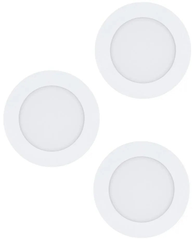 Eglo 98631 - ZESTAW 3x opraw sufitowych LED FUEVA 3xLED/5W/230V