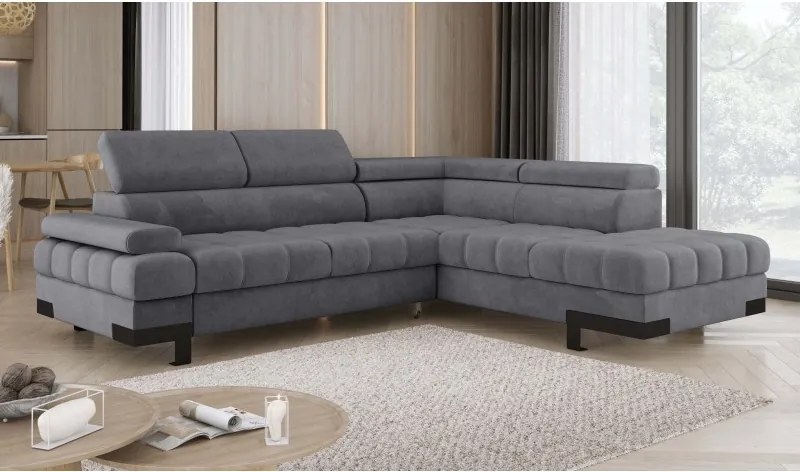 Narożnik SELVA L z funkcją spania i pojemnikiem WERSAL