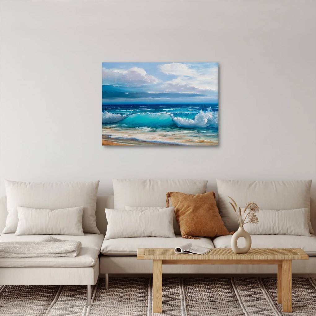 Obraz - Fale morskie (70x50 cm)