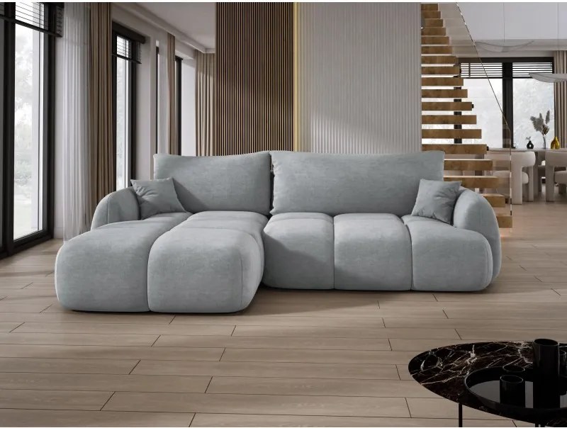 Narożnik COCO WIND z funkcją spania poduszkami i pojemnikiem CLOUD 81 WERSAL