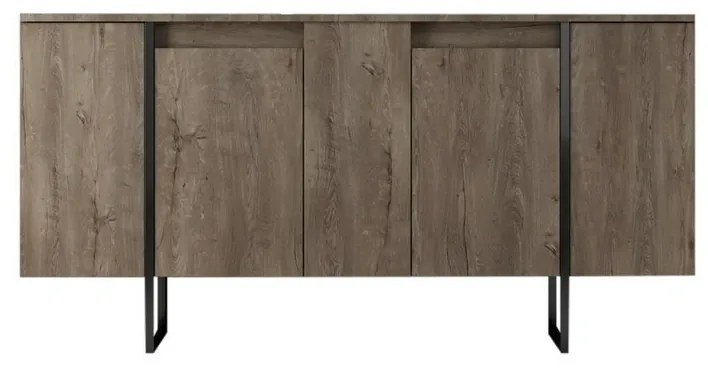 Szafka Luxe Walnut and Black