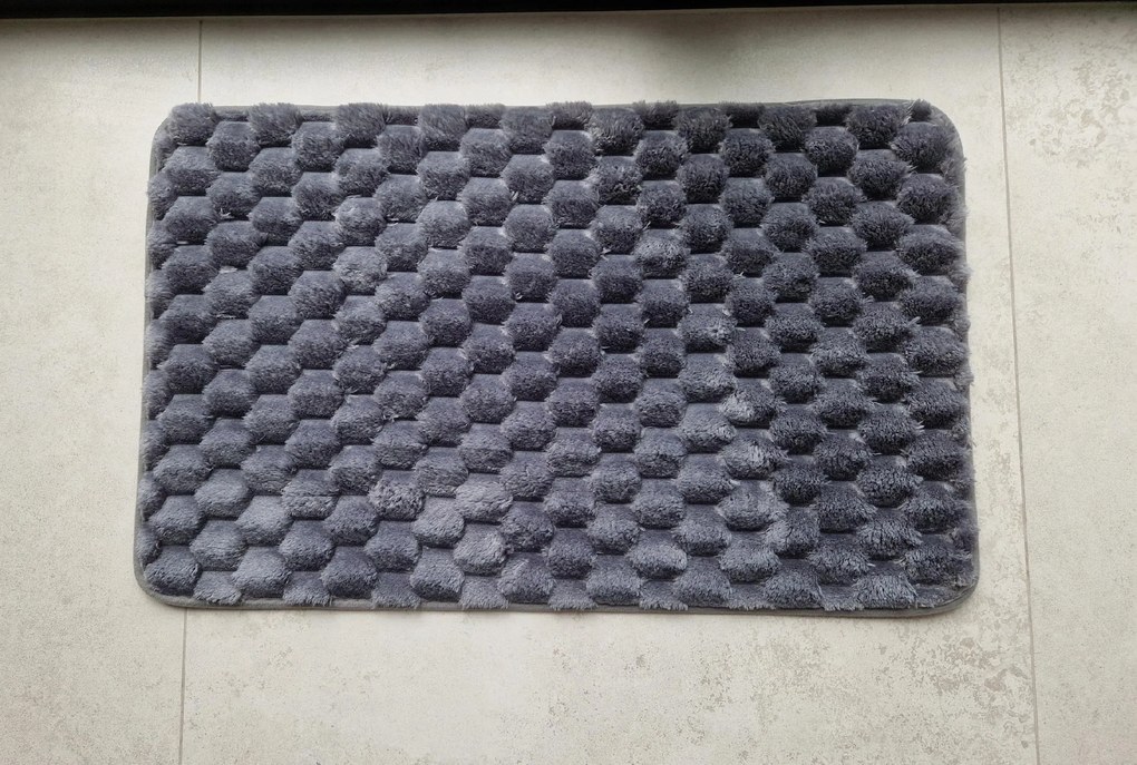 Dywanik antypoślizgowy Granatowy 50x80 cm Dekoracyjny gumowy Uniwersalny