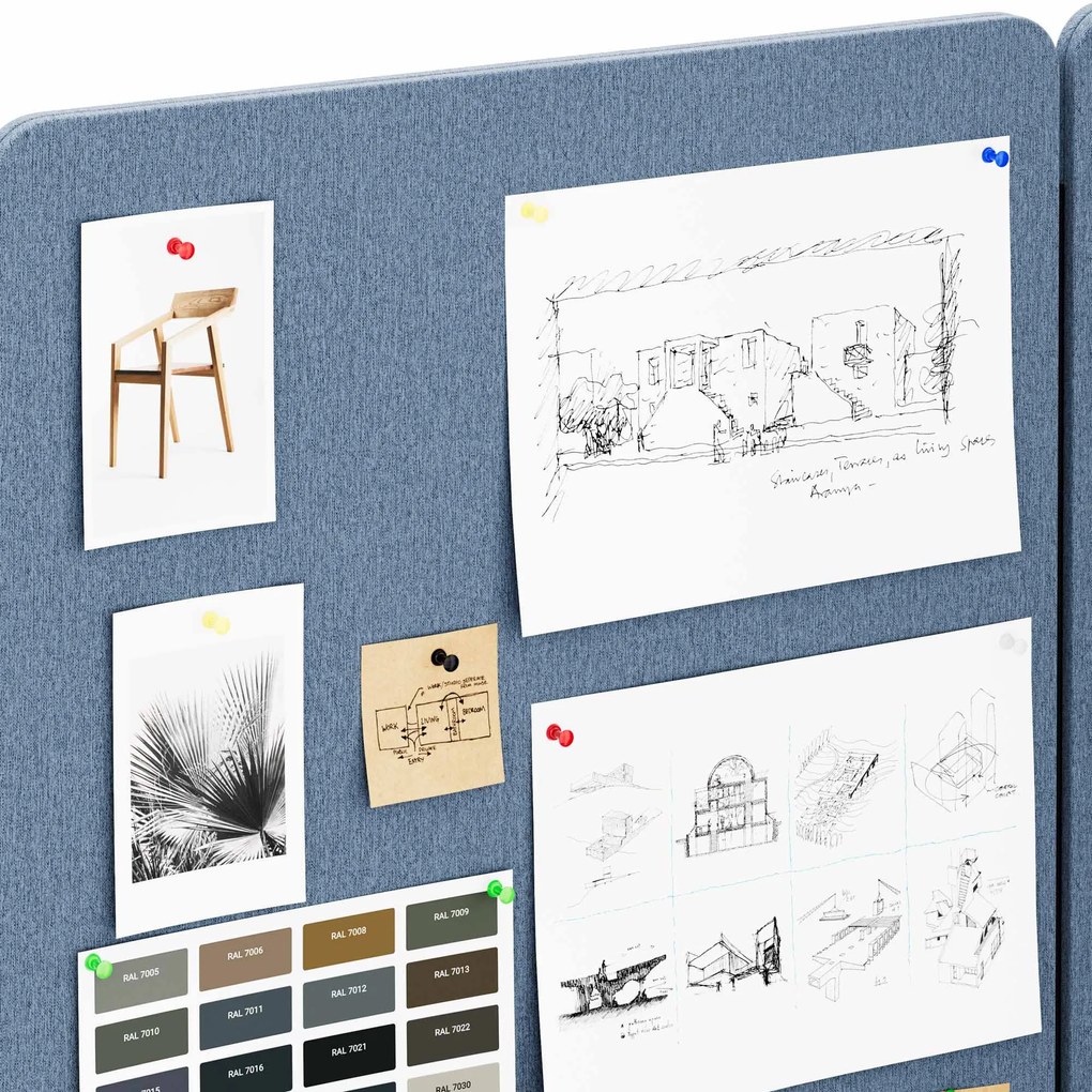 Parawan akustyczny SADIE Frozen Lake 280/145 cm