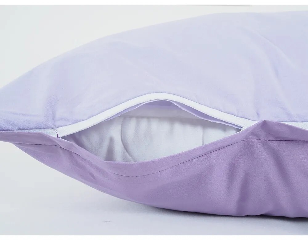 B.E.S. Petrovice Bawełniana pościel Double face fioletowa/lawendowa