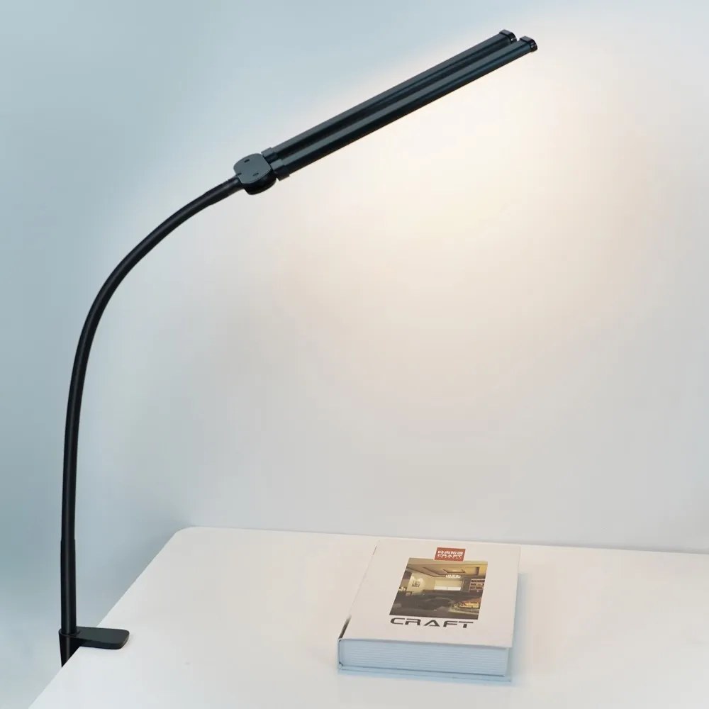 Lampa LED na biurko BRILIA, zacisk