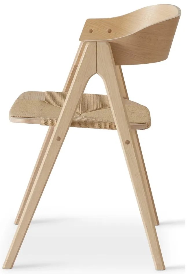 Krzesło z drewna dębowego w naturalnym kolorze Mette – Hammel Furniture