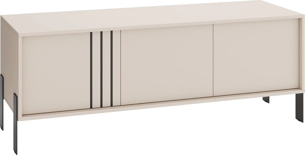 Szafka RTV stojąca VALOZA 150 cm do Salonu pod Telewizor - Kaszmir