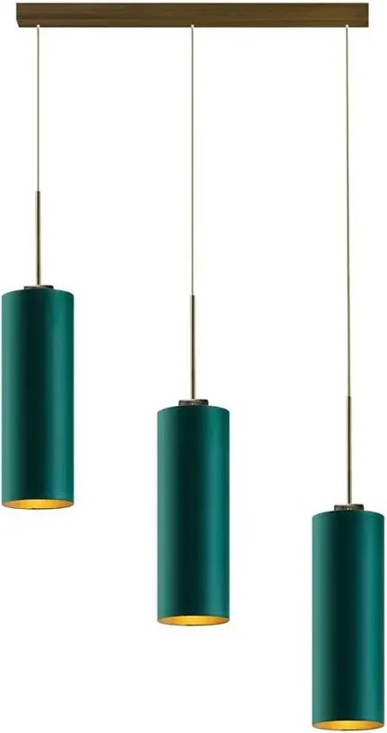 Lampa wisząca LED nad stół na złotym stelażu P6-E31